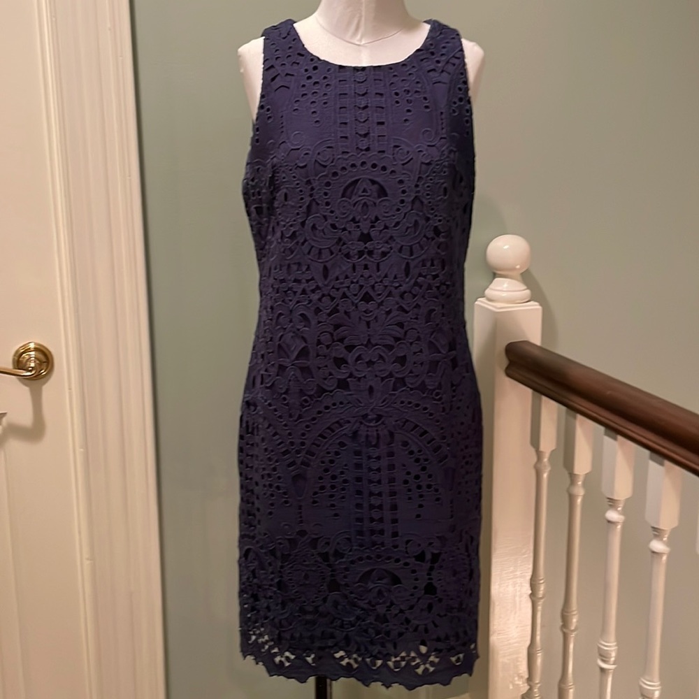 Navy Eliza J dress
